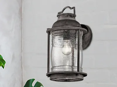 Produktbild von Außenwandleuchte Terrassenbeleuchtung, Wandlampe Treppenhaus Flur Vintage Retro
