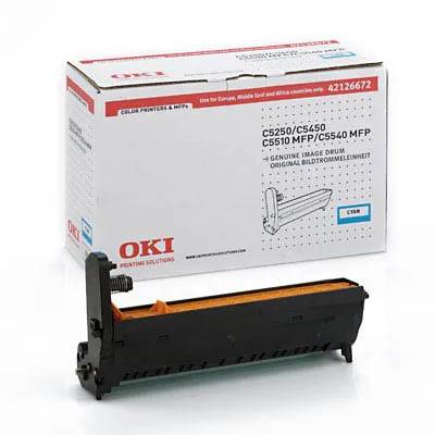 Immagine prodotto di OKI - Ciano - Kit tamburo - per C5150n, 5250dn, 5250n, 5450dn, 5450n, 5500n, 5510 MFP, 5510n MFP, 5540 MFP