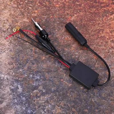 Immagine prodotto di Antenna DAB per auto Splitter ricevitore del segnale radio digitale - Adattatore per Europa