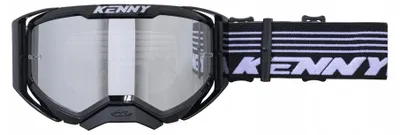 Imagen del producto de Gafas de protección Kenny, nivel 1, para motocross/enduro, color negro, lente transparente