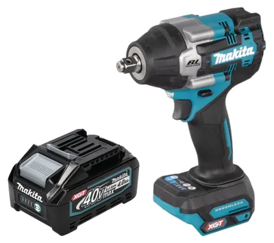 Image de Makita TW 007 GM1 Clé à choc sans fil 40 V max. 760 Nm 1/2'' Brushless + 1x batterie 4,0 Ah - sans chargeur