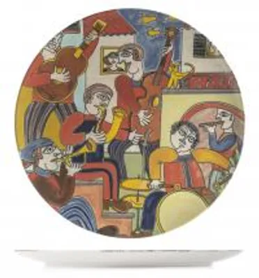 Immagine prodotto di H&H Set 6 Piatti Tondi Pablo Cm 32