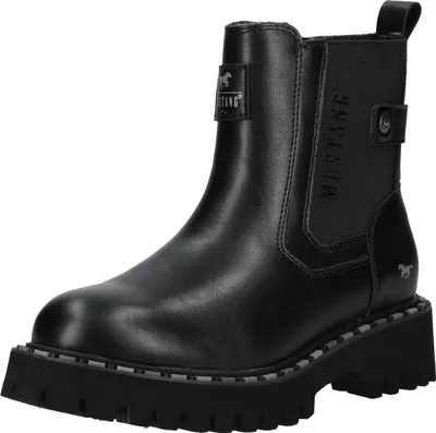 Produktbild von Mustang Damen Elegante Stiefelette 15M0302003 Schwarz