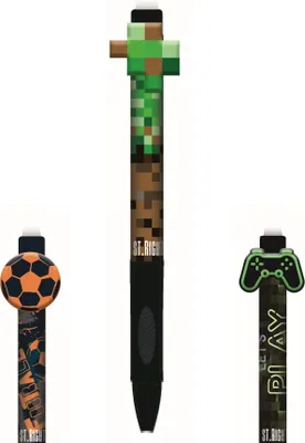 Image de Stylo à bille effaçable à prise ergonomique Boys' St.Right