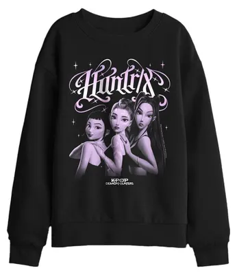 Imagen del producto de Sudadera para niños "Cazadores de demonios K-Pop" - Modelo TV43704 (talla 152-158) (negra)
