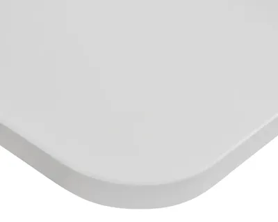 Zdjęcie produktu dla Blat biurka uniwersalny 130x65x1.8 cm Biały