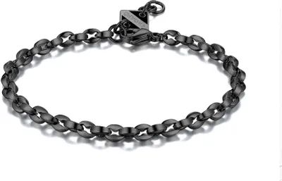 Produktbild von Armbanden   Kettenarmband Sagapò Schwarz   Kollektion Ripple - mann