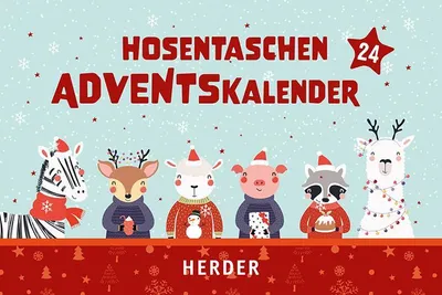 Produktbild von Hosentaschenadventskalender 2025 - mit Illustrationen