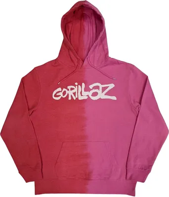 Obrázek produktu pro Gorillaz - Mikina s kapucí a logem pro muže/dámy Uni RO9440 (S) (Red)