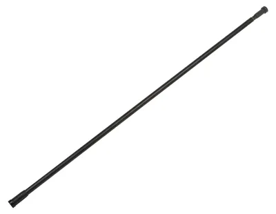 Produktbild von 5Five Duschvorhangstange - schwarz - 110 bis 200 cm - Edelstahl/Kunststoff