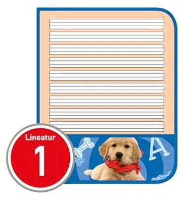 Produktbild von Herlitz 11387081, Mehrfarbig, 32 Blätter, A5, 80 g/m², Junge/Mädchen, Papier