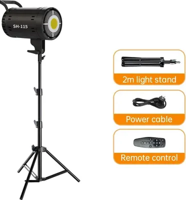 Produktbild von Fotografie Lichtset, einstellbare Farbtemperatur, Helligkeitsregelung, SH-TYD-175-3