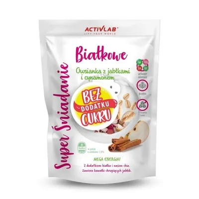 Imagen del producto de Avena con manzanas y canela, desayuno ideal de Activlab
