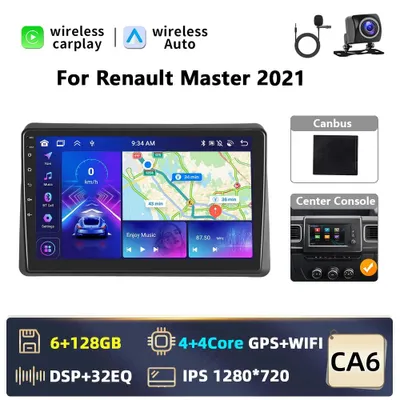 Image de Autoradio Android 10,1 pouces - Lecteur multimédia 2-DIN - Système Android Auto - Système Carplay - Autoradio à intégrer