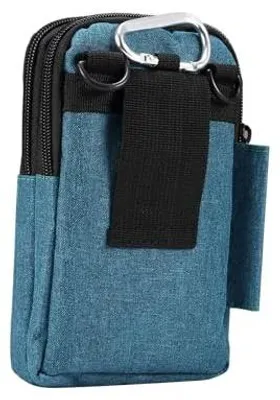 Produktbild von Handytasche – Wasserdichte Umhängetasche mit Trageriemen – Blau