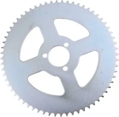 Produktbild von Kettenrad Ritzel Zahnrad Antriebsrad 74 Zähne 25H Kette InnenØ 35,5 mm silber