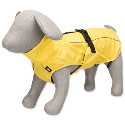 Zdjęcie produktu dla TRIXIE Vimy Raincoat, Pies, Płaszcz, XS, Żółty, Poliester, Poliuretan, Monochromatyczny