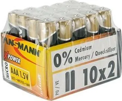 Image de 20 ANSMANN Batterien X-POWER Micro AAA 1,5 V