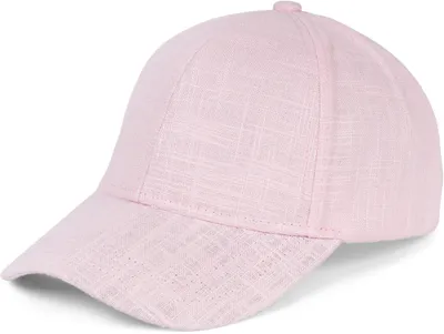Produktbild von styleBREAKER Uni Leinen Baseball Cap | Verstellbare 6-Panel Basecap mit gebogenem Schirm | Atmungsaktive Sommer Mütze mit Metallschnalle | Leicht, Bequem & Stilvoll