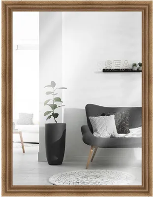 Produktbild von MendeFrames H410 Wandspiegel Landhausstil Eiche 50x60 cm