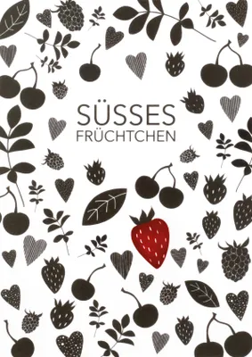 Produktbild von Süße Postkarte "Süßes Früchtchen"