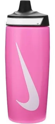 Produktbild von Nike - "Refuel" Wasserflasche, 511ml BS6594 (Einheitsgröße) (Pink/Schwarz/Weiß)