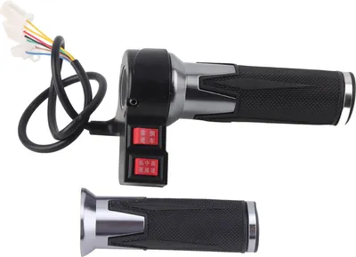 Immagine prodotto di 1 coppia di manopole a 3 velocità per biciclette elettriche con marce avanti e indietro