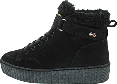 Produktbild von Tommy Hilfiger Faux Fur Nubuck Low Lace FW0FW08172BDS (40/black)