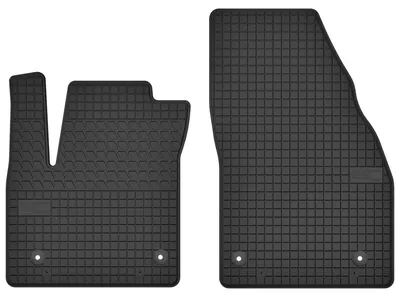 Image de Tapis avant en caoutchouc pour Opel Meriva B 2010-2017 (monospace) – 2 pièces, noirs, sur mesure