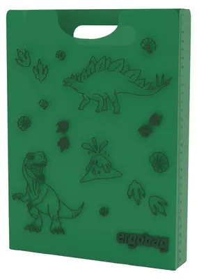 Produktbild von ergobag Heftbox Folder Box With Carrying Handle Dinosaur grün