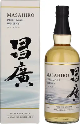 Produktbild von Masahiro Pure Malt Whisky 43% Vol. 0,7l in Geschenkbox