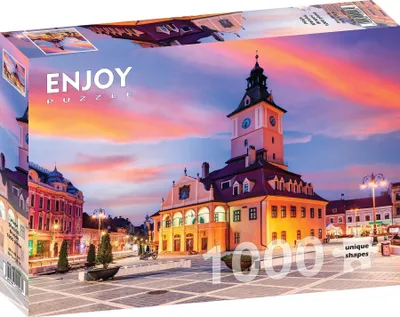 Produktbild von ENJOY Puzzle Rathausplatz, Brasov, Rumänien 1000 Teile