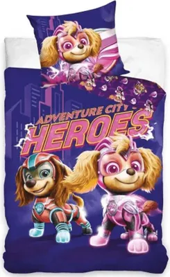 Immagine prodotto di PAW Patrol Bettbezug Skye lilla 140 x 200 cm - 70 x 90 cm