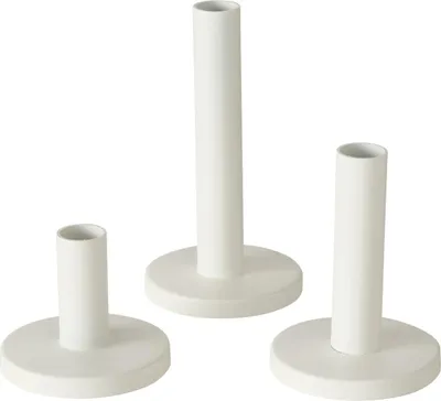 Image de Boltze Chandelier Malko 3 pièces (bougeoir en métal, blanc)