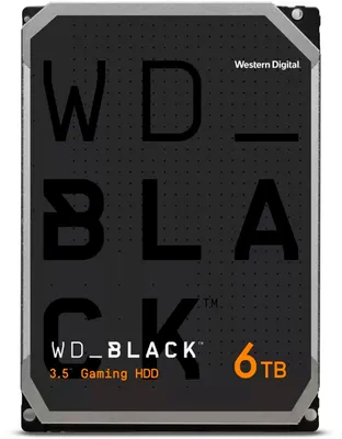 Zdjęcie produktu dla Western Digital WD_BLACK, 6 TB, 7200 RPM, 3.5", SATA