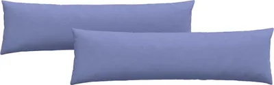 Image de vidaXL Coussins pour canapé, 2 pièces, tissu denim bleu, 145 x 40 cm