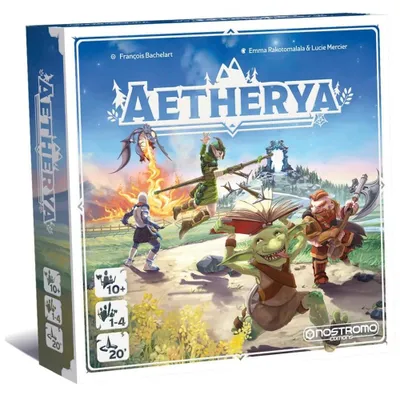 Produktbild von HUCH! Aetherya, Brettspiel, Reisen/Abenteuer, 10 Jahr(e), 20 min