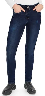Produktbild von Cecil Casual Fit Jeans Dark Blue Black Washed 27