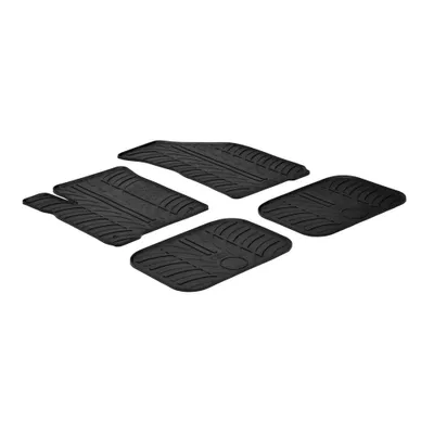 Produktbild von LAMPA Fußmatten Set Gummi für FIAT Freemont (345) Vorne+Hinten