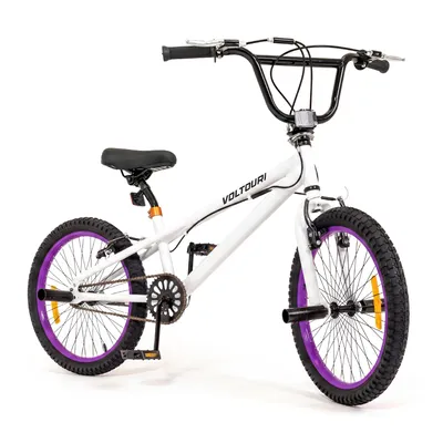 Immagine prodotto di VOLTURI Bicicletta Freestyle 20” Bici Acrobazie Bambini con Pegs per Trick e Salti