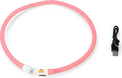 Zdjęcie produktu dla Karlie - Visio Light Led Necklace Pink 70Cm