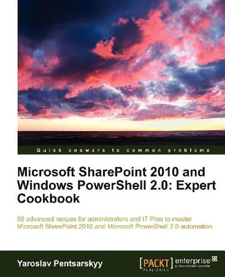 Produktbild von Microsoft Sharepoint 2010 and Windows Powershell 2.0