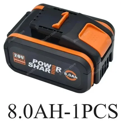 Immagine prodotto di Batteria di ricambio da 20V - Batteria agli ioni di litio WA3553 - Alta capacità 8,0Ah - Confezione da 1 pezzo - Compatibile con WA3551, WX176, WX550, WX386, WX800, WU268