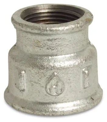 Zdjęcie produktu dla Złączka gwintowana tuleja redukcyjna z żeliwa ciągliwego 1/2" IG x 1/4" IG