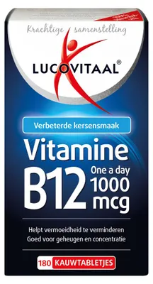 Produktbild von Lucovitaal Vitamin B12 1000mcg (180 Kautabletten)