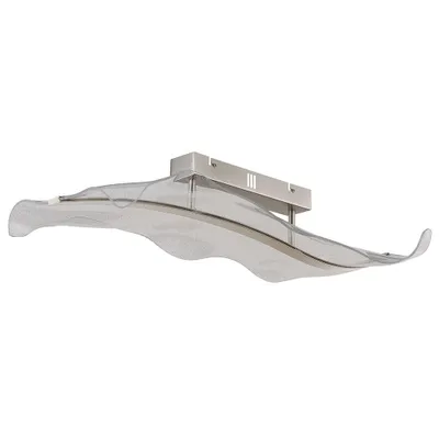 Produktbild von LED Deckenlampe, Alu, dimmbar, Fernbedienung, L 80 cm