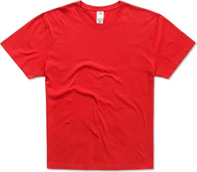 Immagine prodotto di Stedman ST2020 | Uomo Classic-T Organico / OEKO-TEX Standard 100 - Colore: Rosso scarlatto - Taglia: 5XL