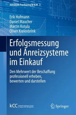 Produktbild von Erfolgsmessung und Anreizsysteme im Einkauf