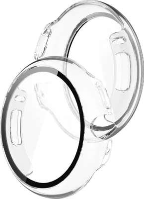 Produktbild von Schutzhülle mit Glas für Google Pixel Watch 4 41 mm, Bizon Case Watch Adamo, Transparent