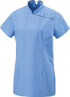 Produktbild von Tunika mit Paspel light blue Gr. M : light blue : M : 50% Baumwolle 50% Polyester 175 g/m²